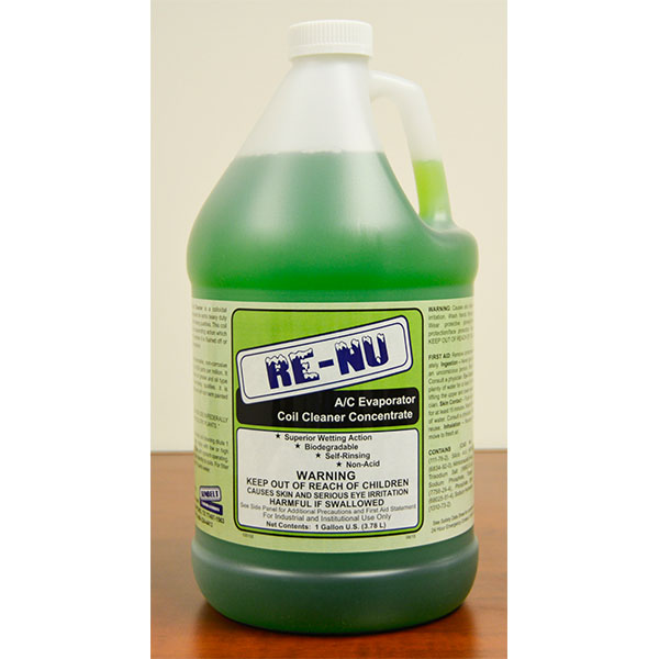 RE NU - a/c evaporator coil cleaner concentrate